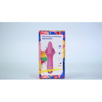 Silicone  G-spot Vibrator Rechargeable Tongue Massage 10 Speed Vibrating Quiet Clitoris Stimulator Sex Toys for Women